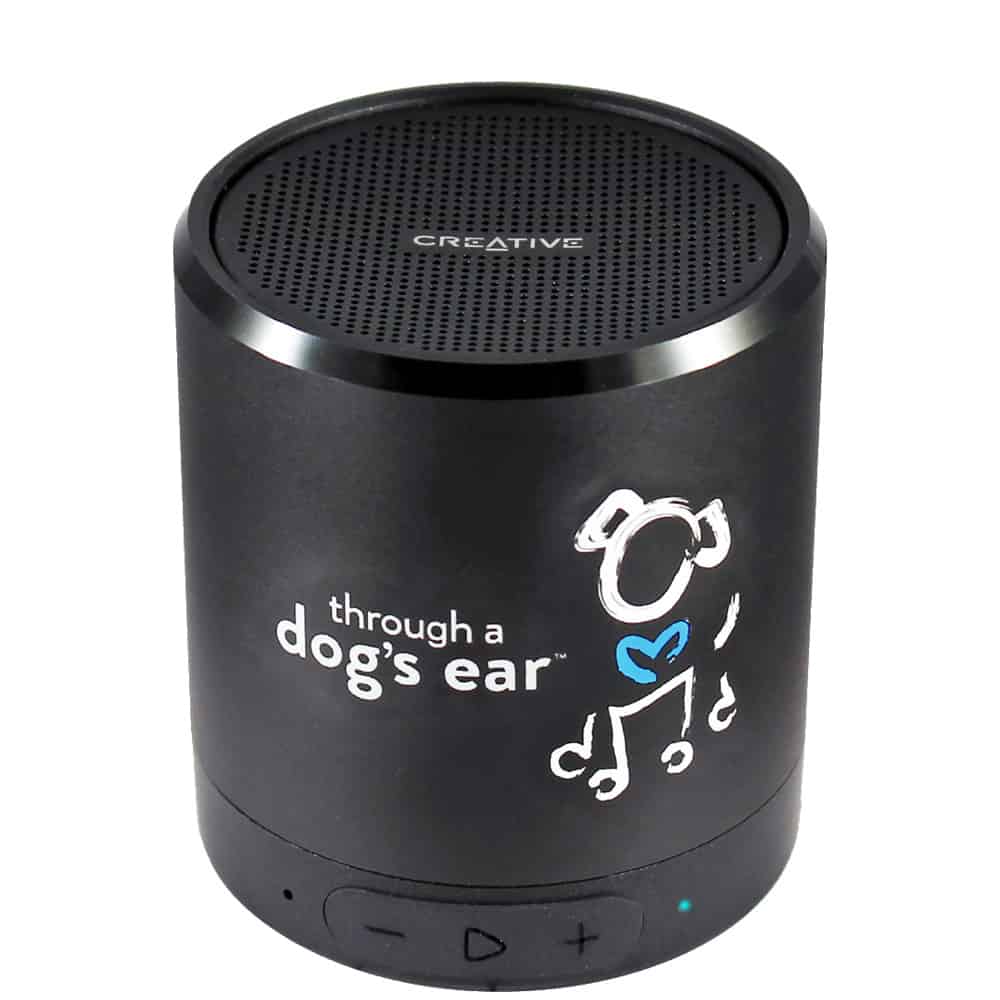 bluetooth speaker with micro SD port for dog calming music