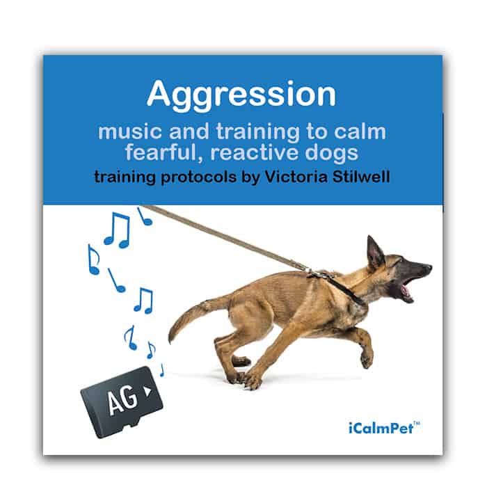 canine aggression music therapy on micro sd sound card