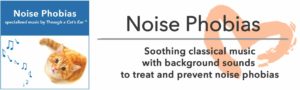 soothing classical music to treat and prevent noise phobias in cats