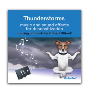 thunderstorm phobia therapy with music on micro sd sound card
