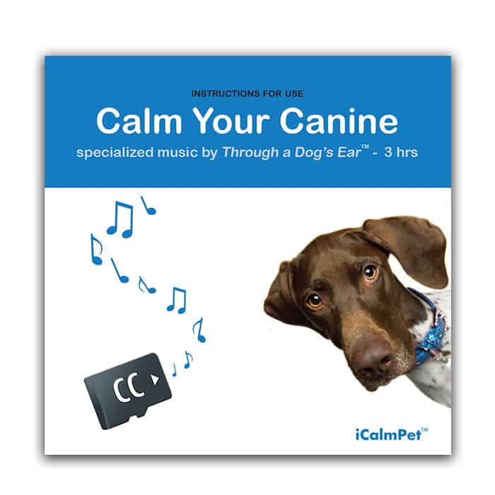 dog calming music on micro sd sound card