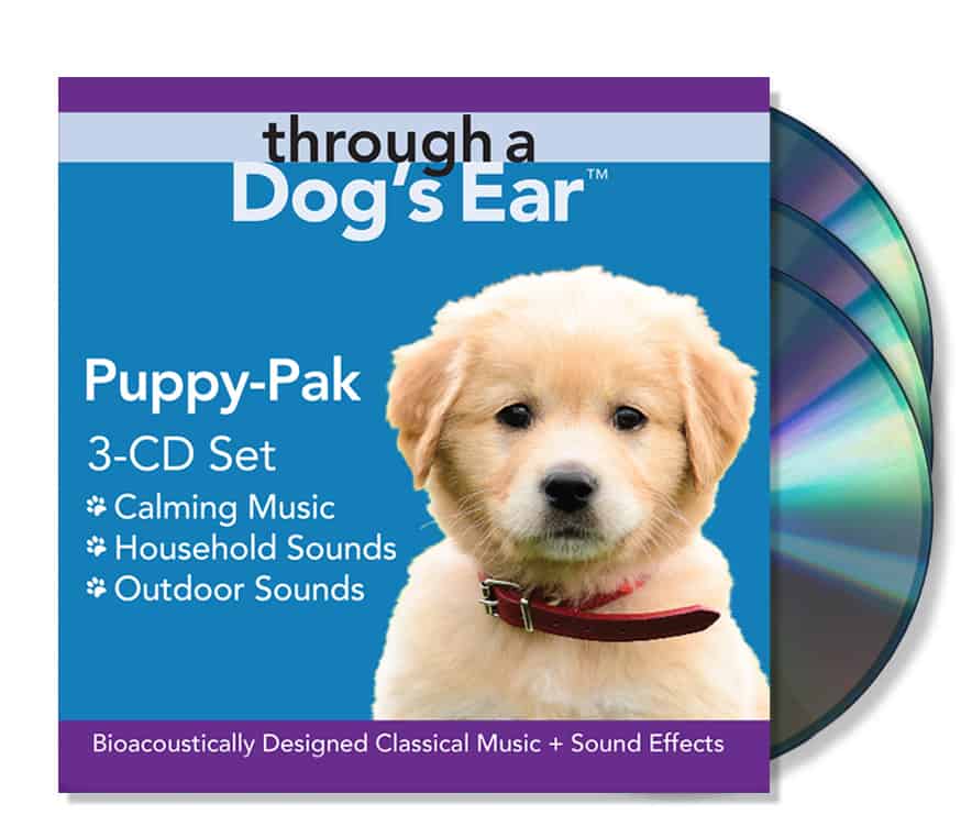 calming puppy music cd