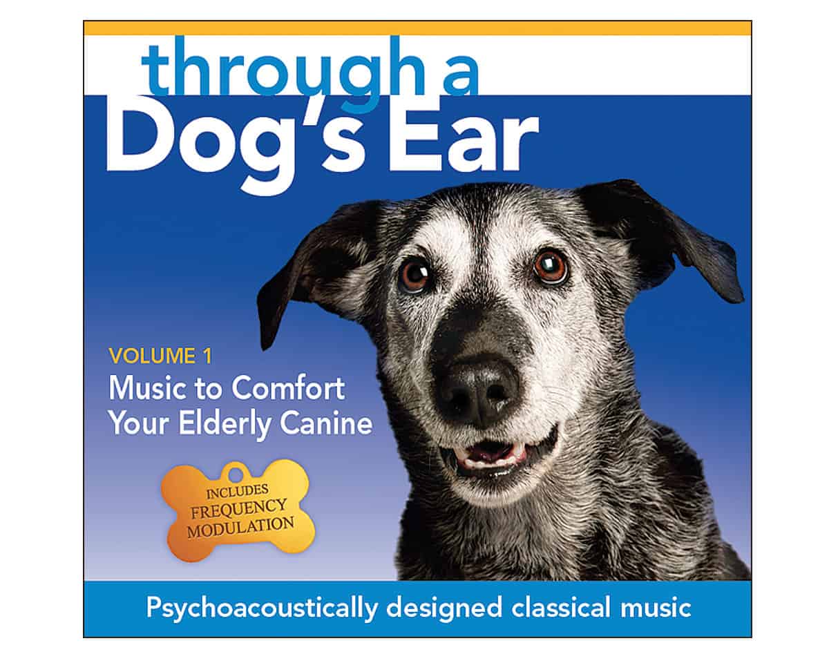 icalmdog elderly canine through a dog's ear volume 1 CD classical tunes for calm dogs